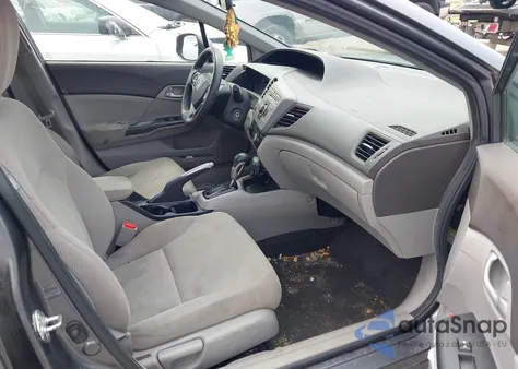 2012 Honda Civic Lx из США, поврежденный, VIN 19XFB2F52CE310892